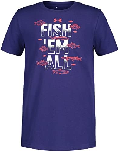 Under Armour Boys' Outdoor Short Sleeve T-Shirt, Crewneck