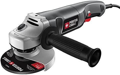 PORTER-CABLE Angle Grinder Tool, 4-1/2-Inch, 7.5-Amp (PC750AG), Grey,black