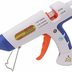 Heating Glue, US Plug 100‑240V Hot Melt Glue 120W High Power Lightweight with 3PCS 11mm Sticks for Household Repairs