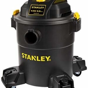 Stanley - SL18116P Wet/Dry Vacuum, 6 Gallon, 4 Horsepower Black