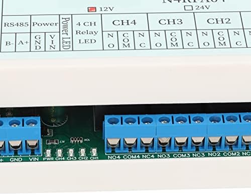 Emoshayoga Wireless Relay Module, Less Interference 4 Channel Wireless Relay High Sensitivity User Friendly 5 Parameters Setting with Antenna for Home Automation(#1) - Image 9