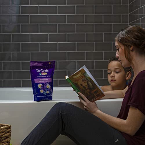 Dr Teal's Kids Gentle Epsom Salt, Sleep Soak with Melatonin, 2 lbs (Pack of 3) (Packaging May Vary) - Image 8