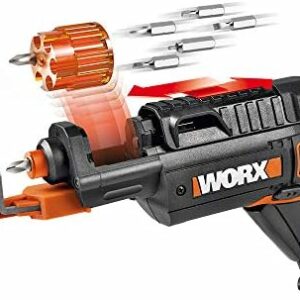 WORX WX255L SD Semi-Automatic Power Screw Driver with Screw Holder