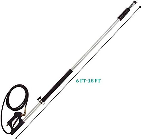 Twinkle Star 4000 PSI Commercial Grade Telescoping Pressure Washer Wand for Pressure Washers with Belt - Image 6