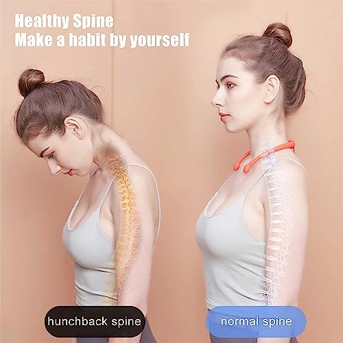 Smart Back Support, Smart Posture Reminder Corrector Device, Electronic Invisible Health Smart Back Support, Back Posture Monitoring Improving The Hunchback Posture Corrector Vibrating (Black) - Image 4