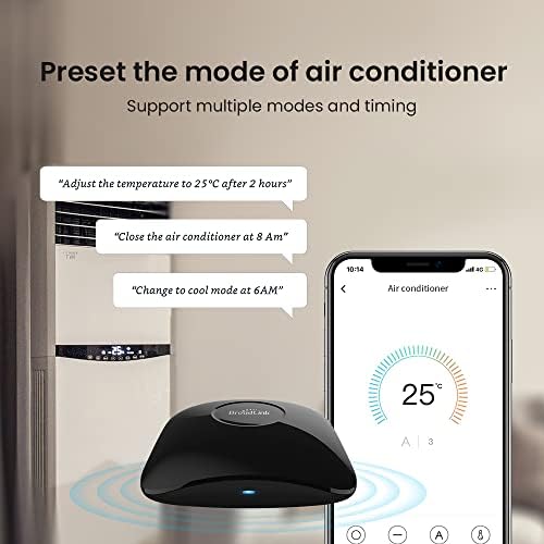 Broadlink RM4 pro IR RF WiFi Universal Remote Smart Home Automation Compatible with Alexa and Google Home - Image 2