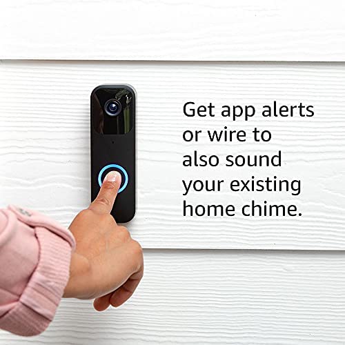 Certified Refurbished Blink Video Doorbell | Two-way audio, HD video, motion and chime app alerts, and Alexa enabled — wired or wire-free (White) - Image 4