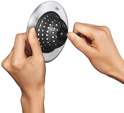 OXO Good Grips Silicone Sink Strainer, Black - Image 11