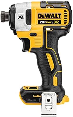 DEWALT 20V MAX XR Impact Driver, Brushless, 3-Speed, 1/4-Inch, Tool Only (DCF887B)