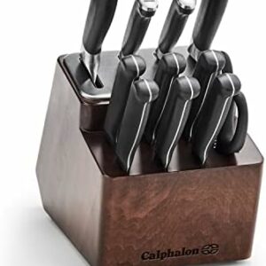 Calphalon Premier SharpIN Knife Set with Sharpening Knife Block, 12-Piece Carbon Steel Kitchen Knife Set