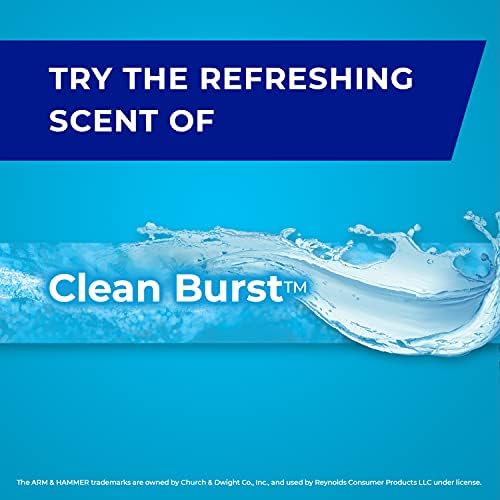 Hefty Ultra Strong Tall Kitchen Trash Bags, Clean Burst Scent, 13 Gallon, 40 Count - Image 3