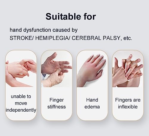 syrebo Rehabilitation Robot Gloves, C10 Model Hemiplegia Finger Rehab Trainer Robot Gloves Stroke Recovery Equipment for Home - Image 3