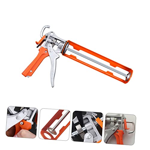 DOITOOL 1Pc Glass Glue Small Glue Household Tool Household Metal Glue Stick Manual Rotary Glue Dispenser Construction Supplies Black Glue Sticks One-Piece Construction Glue Shooter - Image 6