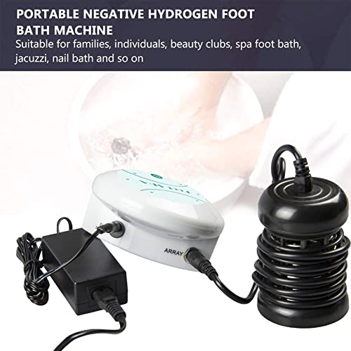Lecaung Detox Foot Bath Machine, Portable Ion Ionic Detox Foot Bath Machine, Foot Cleanse Foot Detox Spa Machine for Home Travelling USE with 10 Liners - Image 6