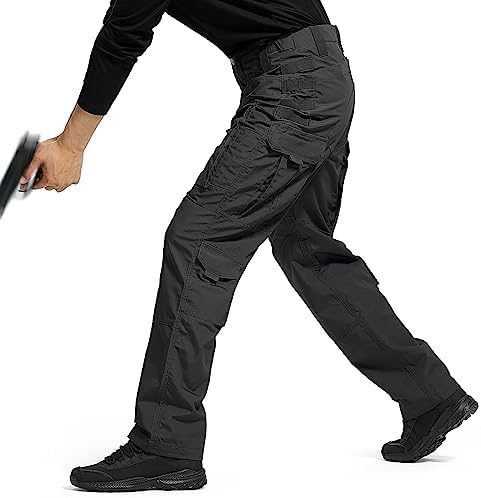 FREE SOLDIER Men's Cargo Pants,Tactical Pants for Men Stretch,Durable Ripstop EDC Work Pants for Hiking - Image 4