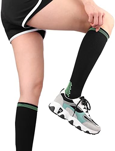 ZEPOHCK 2 Pairs Compression Socks for Men and Women,Running Support Socks for Running, Athletic, Flight Sock - Performance & Recovery - Image 8