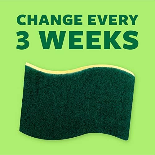 Scotch-Brite Heavy Duty Scrub Sponges, Sponges for Cleaning Kitchen and Household, Heavy Duty Sponges Safe for Non-Coated Cookware, 9 Scrubbing Sponges - Image 10