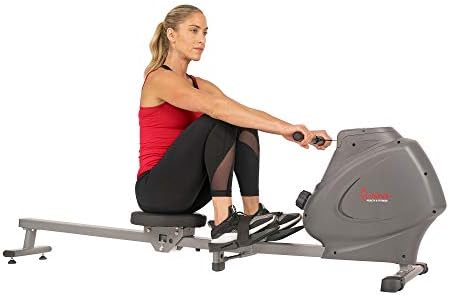 Sunny Health & Fitness Smart Compact Magnetic Rowing Machine with Optional Exclusive SunnyFit® App Enhanced Bluetooth Connectivity - Image 7