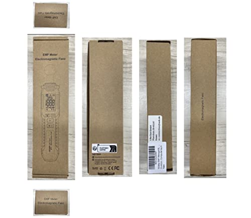 EMF Meter, Votery Rechargeable Electromagnetic Field Radiation Detector Digital EMF Detector with LCD, Temperature Measure, Hand-held Magnetic Field Detector for Home, Office, Outdoor - Image 8