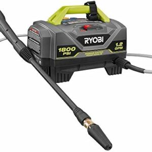 RYOBI 1,800 PSI 1.2 GPM Electric Pressure Washer, RY141820VNM