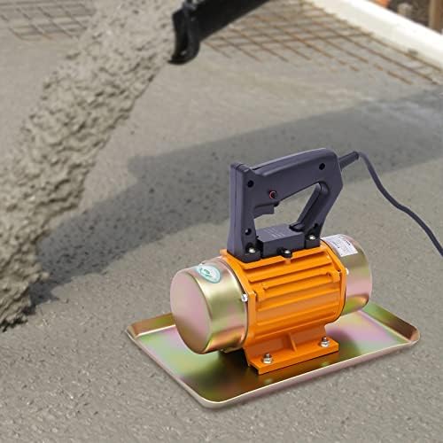 Electric Concrete Vibrator Motor 110V 250W Handheld Concrete Vibrating Troweling Construction Tool Concrete Cement Vibrator machine for Road Highway Bridge Port Construction (100kg Force) - Image 2