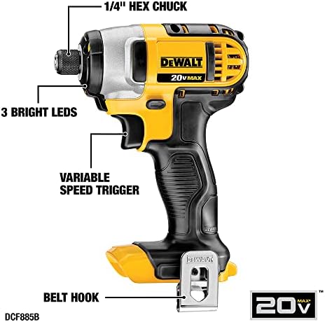 DEWALT 20V MAX Power Tool Combo Kit, 6-Tool Cordless Power Tool Set with Battery and Charger (DCK661D1M1) - Image 5
