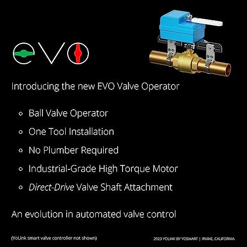 YoLink Smart Water Valve Controller, with Valve Operator, Easy No-Plumber DIY Installation, Remote Control, Compatible with Alexa/Google Assistant, IFTTT - YoLink Hub Required… - Image 3