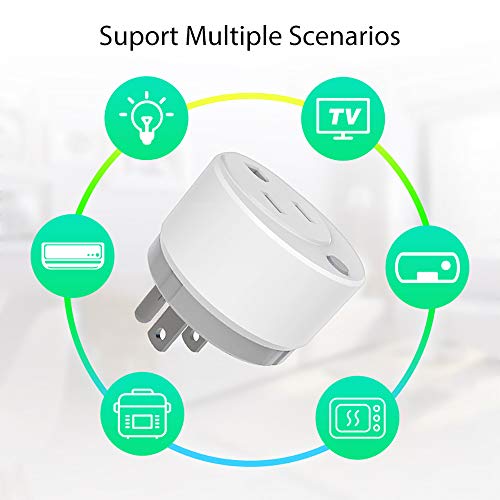 NEO Smart Plug, Z-Wave Plug Outlet with Timing and Energy Monitoring, Z-Wave Plus Plug for Home Security Automation, Work with ST, Grey (1PK) - Image 6