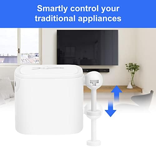 LINKSTYLE TOCABOT Smart Switch Bot Button Pusher, Light Switch Bluetooth Fingerbot with Smart Home Wireless Gateway Hub for App, Voice Controls and Remote Access - Image 4