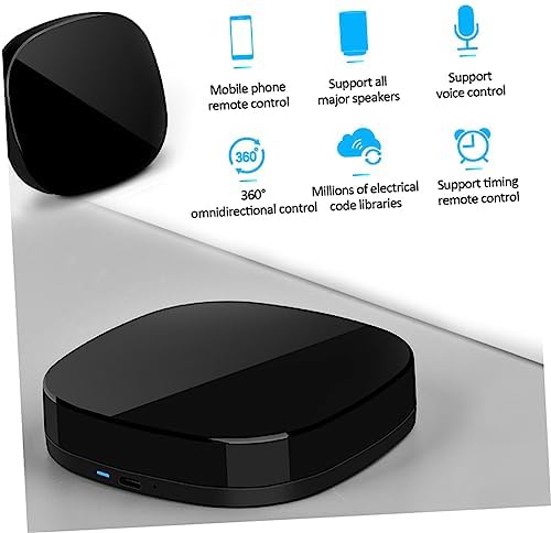 Housoutil Controlled Black Rf Remote Control Wi-fi Smart Remote Control Smart Home Device Remote Control Hub Wifi Smart Home System Ir Remote Control Wifi Smart Home Hub - Image 6