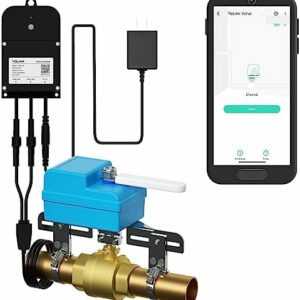 YoLink Smart Water Valve Controller, with Valve Operator, Easy No-Plumber DIY Installation, Remote Control, Compatible with Alexa/Google Assistant, IFTTT - YoLink Hub Required…