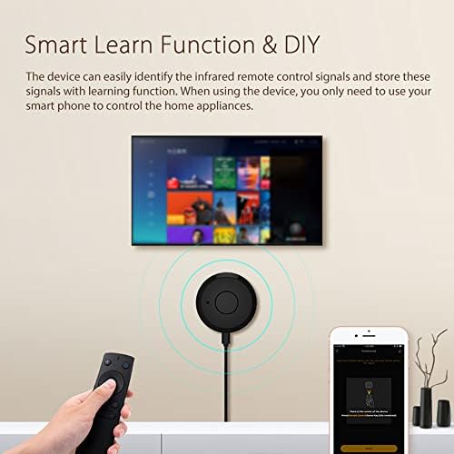 mewmewcat WiFi Smart IR Remote Control Universal Smart Home Controller with Smart Life APP Replacement for Alexa Assistant Air Conditioner TV DVD Fan - Image 7