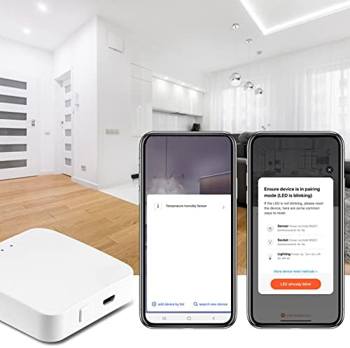SHYEKYO Home Bridge, Bluetooth Gateway Resistant for ZigBee with Reset Button for TUYA for Home Appliances - Image 2
