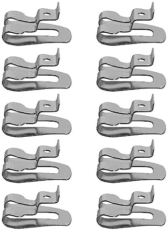 10Pcs Electrical Drill Belt Clip Hooks For 18V 20V Drill Driver N268241 N169778 DCD980 Power Tools Hammer Part