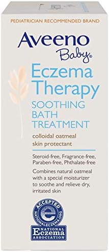 Aveeno Baby Eczema Therapy Soothing Bath Treatment for Relief of Dry, Itchy and Irritated Skin, Made with Soothing Natural Colloidal Oatmeal, 5 ct. - Image 6