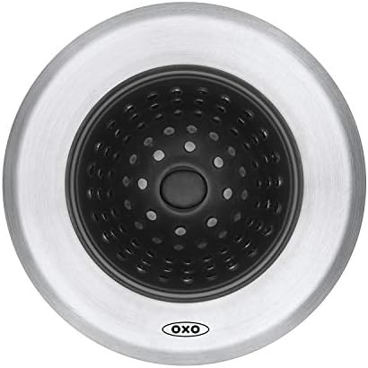 OXO Good Grips Silicone Sink Strainer, Black - Image 7
