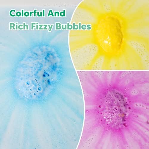 Bath Bombs for Kids with Surprise Inside, 12 Pack Kids Bath Bombs with Jungle Animal Toys for Boys Girls, Safe Handmade Fizzy Balls Dino Egg Bubble Bath Bomb Gift Set for Kids Christmas Easter - Image 7