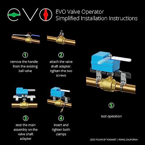 YoLink Smart Water Valve Controller, with Valve Operator, Easy No-Plumber DIY Installation, Remote Control, Compatible with Alexa/Google Assistant, IFTTT - YoLink Hub Required… - Image 6