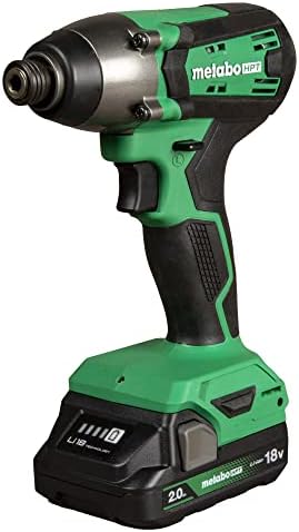Metabo HPT 18V MultiVolt Hammer Drill and Impact Driver Combo Kit | Cordless | 2-2.0Ah Li-Ion Batteries w/Fuel Gauge | Lifetime Tool Warranty | KC18DFX - Image 8