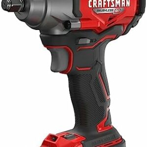 CRAFTSMAN V20 Cordless Impact Driver, 1/2 inch, Bare Tool Only (CMCF921B)
