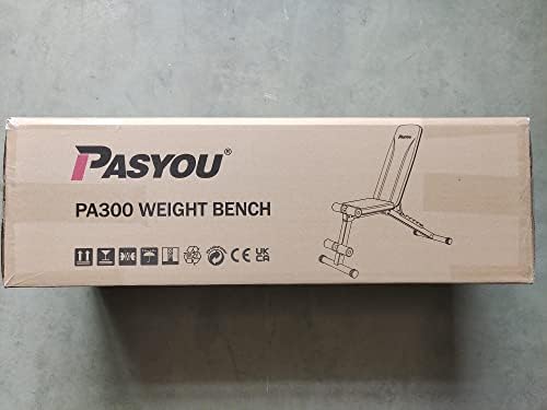 PASYOU Adjustable Weight Bench Full Body Workout Multi-Purpose Foldable Incline Decline Exercise Workout Bench for Home Gym - Image 2