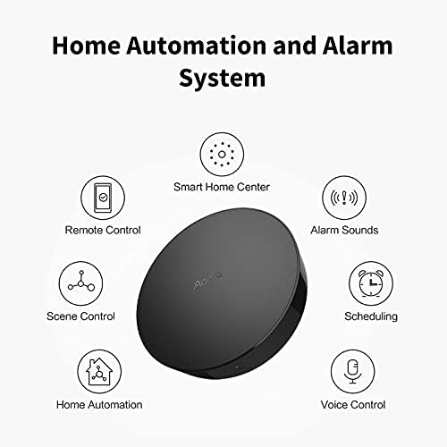 Aqara Smart Hub M2 (2.4 GHz Wi-Fi Required), Smart Home Bridge for Alarm System, IR Remote Control, Home Automation, Supports Alexa, Google Assistant, Apple HomeKit and IFTTT - Image 3