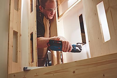 BOSCH GXL18V-901B25 18V 9-Tool Combo Kit 2-In-1 Bit/Socket Impact Driver, Hammer Drill/Driver, Recip Saw, Circ Saw, Oscillating Tool, Angle Grinder, Vacuum, Worklight, (2) CORE18V 4 Ah Batteries - Image 18