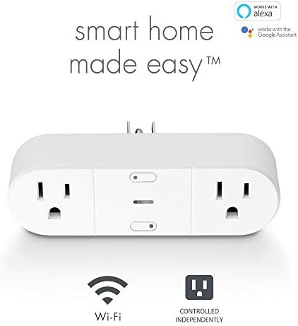 Globe Electric 50020 Collection Smart Plug, White - Image 2