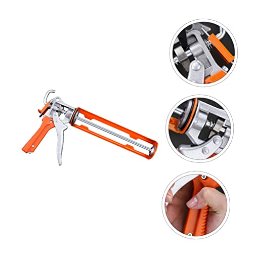 DOITOOL 1Pc Glass Glue Small Glue Household Tool Household Metal Glue Stick Manual Rotary Glue Dispenser Construction Supplies Black Glue Sticks One-Piece Construction Glue Shooter - Image 8