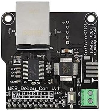 Home Automation Relay Module - Ethernet Relay Controller with Web-based Relay and Networked Relays via RJ45 Relay Board for Controlling Lights and Appliances - Image 5
