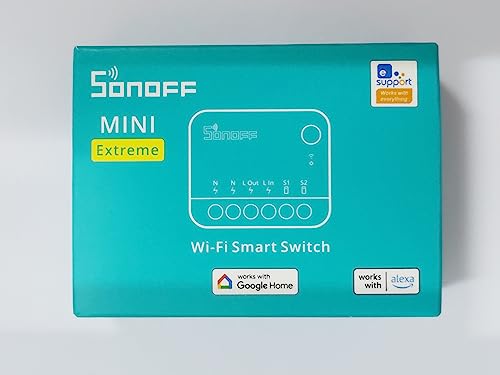 SONOFF MINIR4 10A Smart WiFi Extreme Wireless Light Switch,Universal DIY Module for Smart Home Automation Solution, Compatible with Alexa & Google Home Assistant, No Hub Required - Image 8