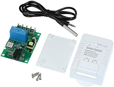 Splenssy eWeLink TH-16 Smart WiFi Switch 16A/3000W Monitoring Temperature Wireless Home Automation Kit with Waterproof DS18B20 Temperature Sensor Compatible with Alexa Google Home/Nest - Image 7