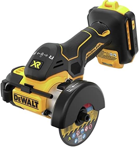 DEWALT 20V MAX Cut Off Tool, 3 in 1, Brushless, Power Through Difficult Materials, Connected LED Work Light, Bare Tool Only (DCS438B) - Image 4