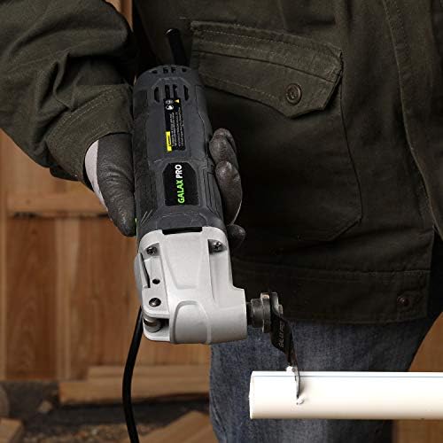 GALAX PRO 2.4Amp 6 Variable Speed Oscillating Multi-Tool Kit with Quick-Lock accessory change, Oscillating Angle:3°, 28pcs Accessories and Carry Bag - Image 3